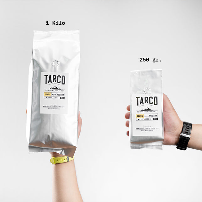 Café de origen Brasil en 2 formatos