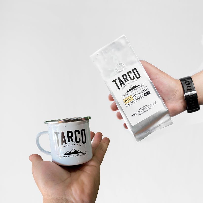 Nuevo Pack Taza Tarco + Café de Especialidad Brasil- Alta Mogiana