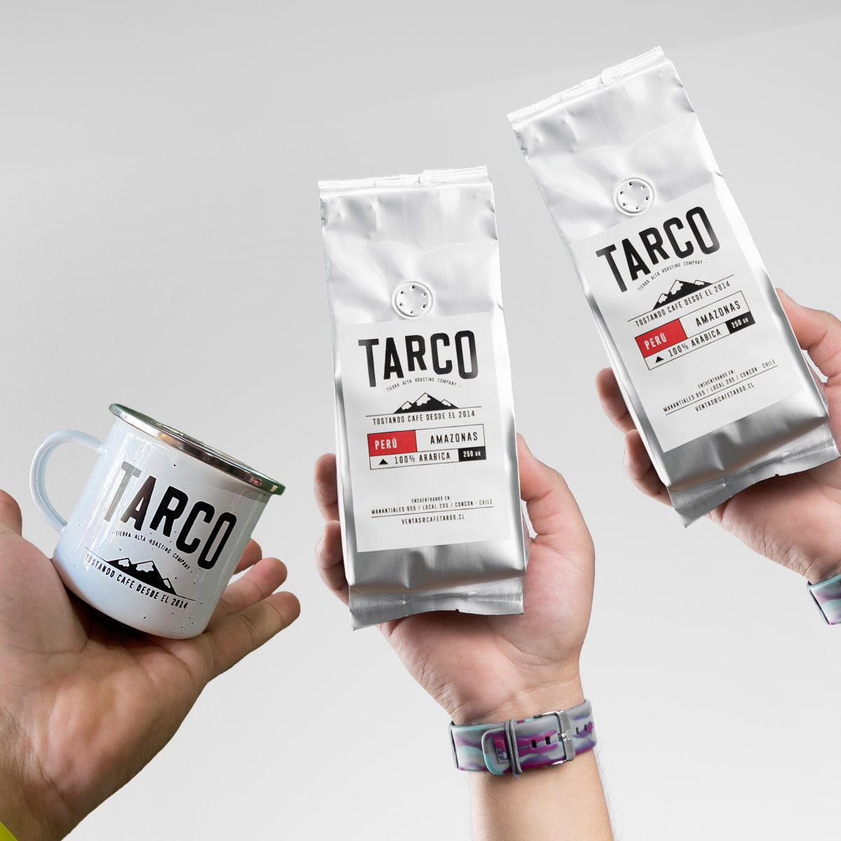 pack cafe origen peru y taza