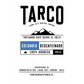 Etiqueta frontal de café Tarco Descafeinado