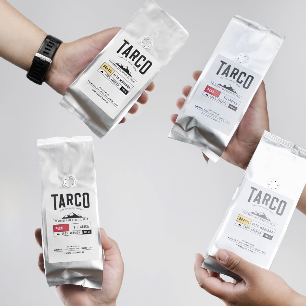 pack de cafés de especialidad mas populares de café Tarco